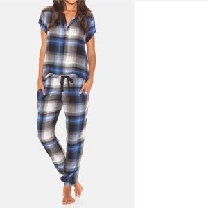 Bella Dahl Plaid Pajama Set